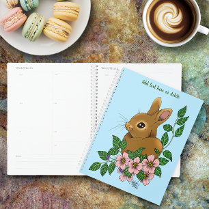 Lapin Lapin Fleurs Roses