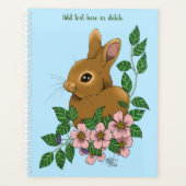 Lapin Lapin Fleurs Roses (Devant)