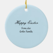 Lapin Lapin Ornement de Pâques (Dos)