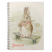 LAPIN MANGEANT UNE CAROTTE, CARNET MIGNON DE LAPIN (Devant)