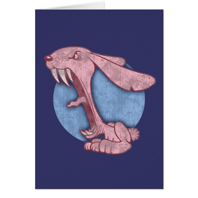 Lapin mauvais rose (Devant)