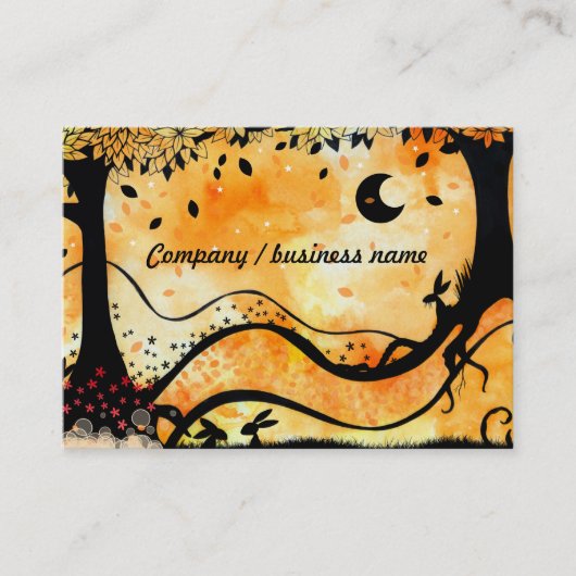 Lapin McGee - cartes de visite (Devant)