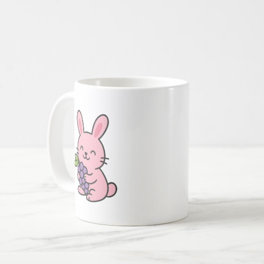 Lapin mignon - Boeuf à café lapin adorable / Tasse (Devant gauche)