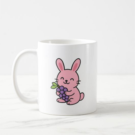 Lapin mignon - Boeuf à café lapin adorable / Tasse (Gauche)