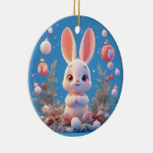 Lapin mignon entouré de décorations (Droite)