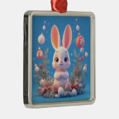 Lapin mignon entouré de décorations (Droite)