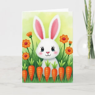 Lapin Mignon et Carte de Légumes