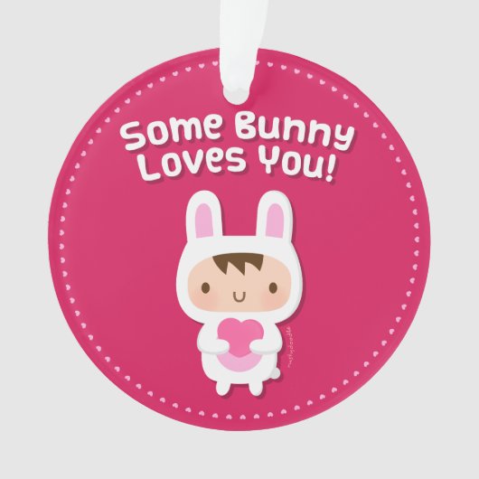Lapin Mignon T'aime Aveu d'Amour (devant)