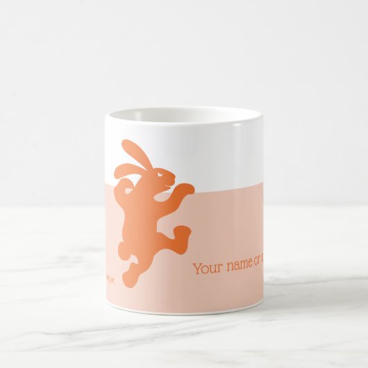 Lapin Orange Orangé ! Tasse (Centre)
