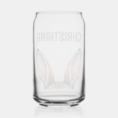 Lapin personnalisé Oreilles mignonnes lapin de Pâq (Verso)