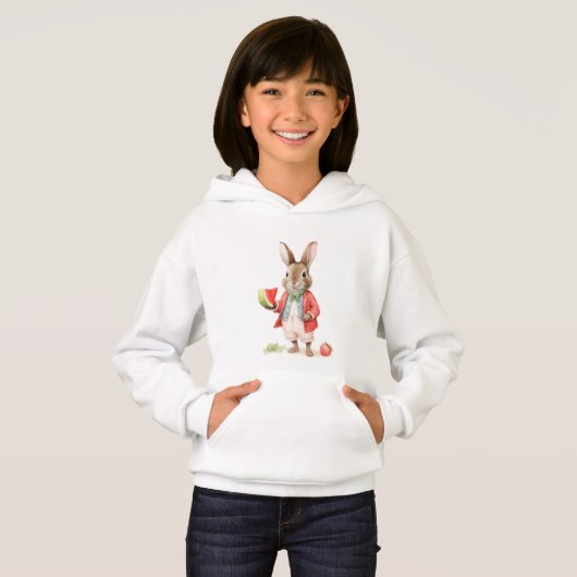 lapin peter avec pastèque mûre (Devant entier)