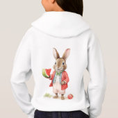 lapin peter avec pastèque mûre (Dos)