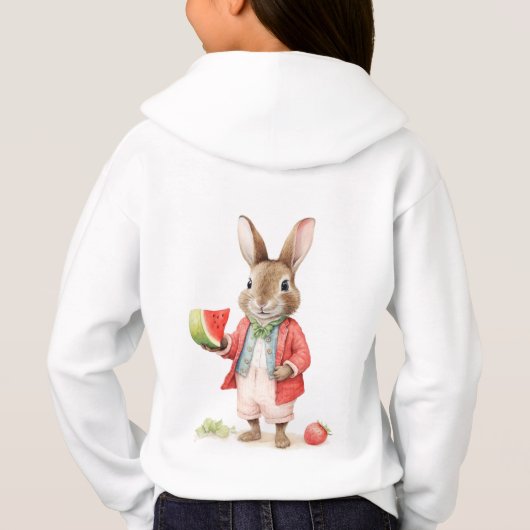 lapin peter avec pastèque mûre (Dos)