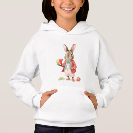 lapin peter avec pastèque mûre (Devant)