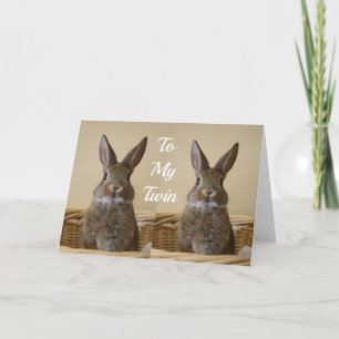 LAPIN PRÉCIEUX VOUS ENVOIE SES VŒUX ! CARTE