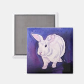 Lapin Rabbit Magnet - "Somebunny's Here" (Recto/Verso)