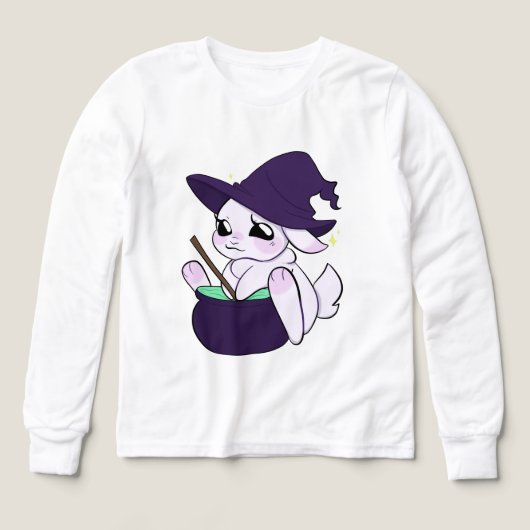 Lapin sorcière Halloween (Motif recto)