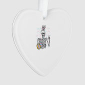 Lapin squelette de Pâques Rock Hand Rocker Garçons (devant)