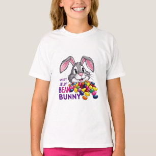 Lapin Sucré aux Jelly Bean! T-Shirt pour Filles