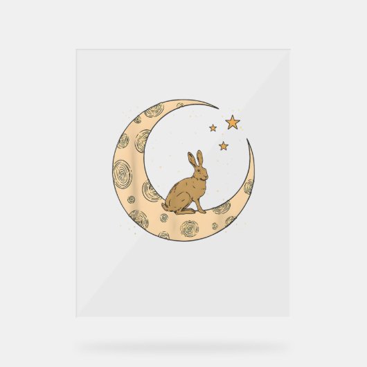 Lapin Sur Le Lapin Lune (Recto)