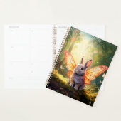 Lapin Whimsical dans une forêt enchantée (Devant avec enveloppe)