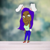 Lapine Chibi en fille (Neutre)