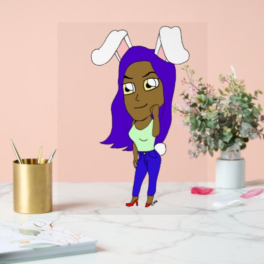 Lapine Chibi en fille (Mariage)