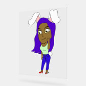 Lapine Chibi en fille (Angle)