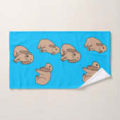 lapins à oreilles de disquette (Serviette à main)