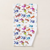 Lapins Art coloré, Pâques (Serviette à main)