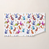 Lapins Art coloré, Pâques (Serviette à main)