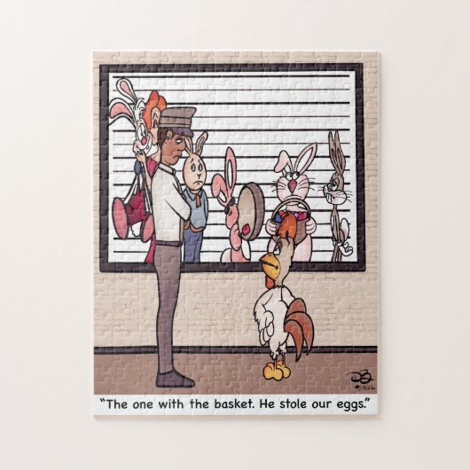Lapins Dans Un Puzzle De Jigsaw Lineup (Vertical)