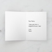 Lapins Dans Une Carte De Voeux Lineup (Intérieur)