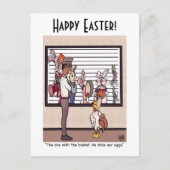 Lapins Dans Une Carte Postale Lineup (Devant)