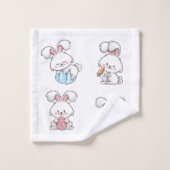 Lapins de Pâques (Gant de toilette)