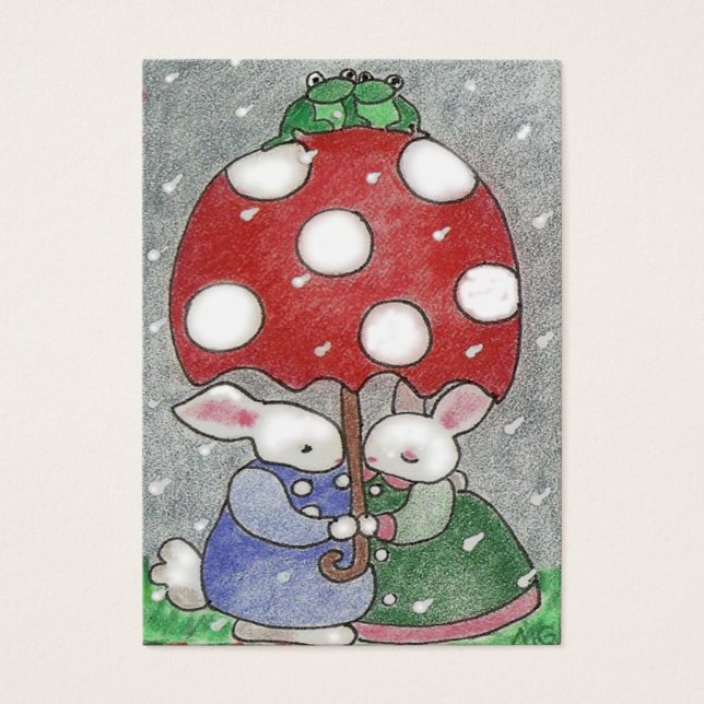 lapins de pluie valentine (Devant)