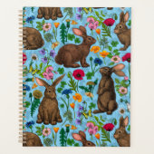 Lapins et fleur sauvage (Devant)
