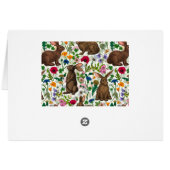 Lapins et fleur sauvage (Dos Horizontal)