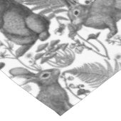 Lapins et flore boisée2 Nappe (Angle)