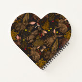 Lapins et flore boisée 3 Carnets (Dos)