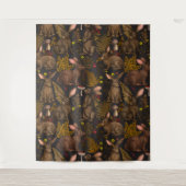 Lapins et flore boisée 3 Tapisserie (Devant)