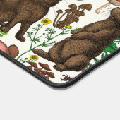 Lapins et flore boisée 4 (Coin)