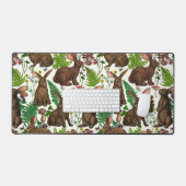 Lapins et flore boisée 4 (Clavier et souris)