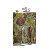 Lapins et flore boisée Flacon (Droite)