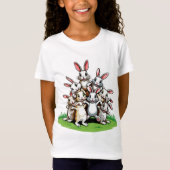Lapins Joueurs Leapfrog T-Shirt Design (Devant)