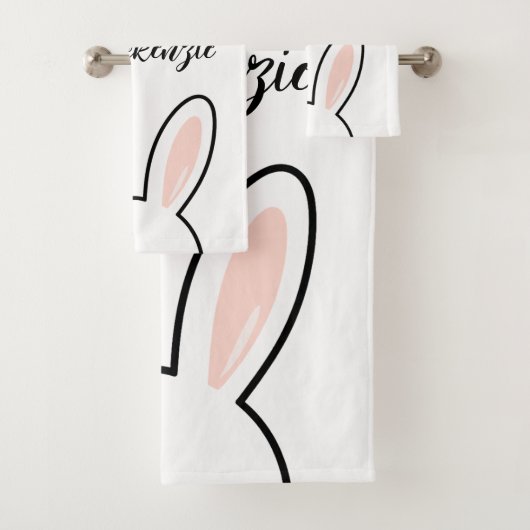 Lapins Mignons Minimalistes Personnalisés Joyeuses (En situation)