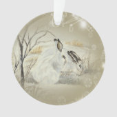 Lapins/ornements Noël de lapins (devant)