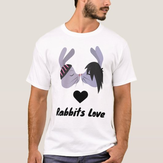 lapins T-shirt Love (Devant)
