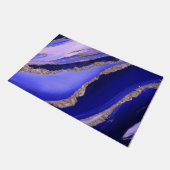 Lapis Blue en Lavender Flow Deurmat (Schuin)