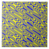 Lapis Lasuli Swirlies Carreaux (Devant)